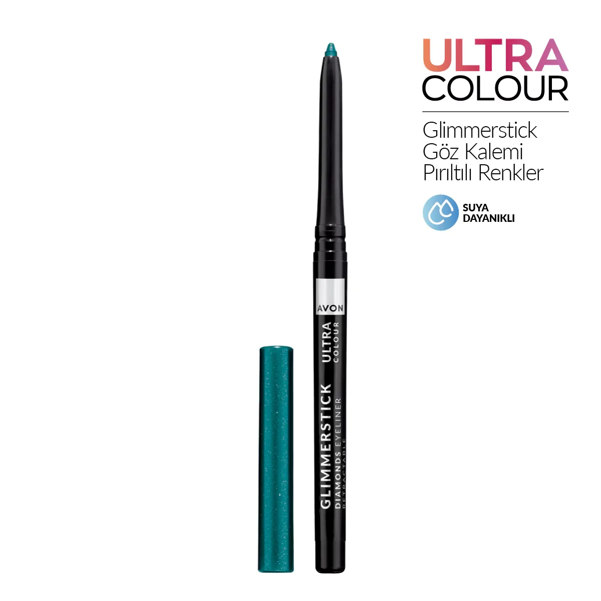 Avon Glimmerstick Lift Eye Pencil Teal Sparkle