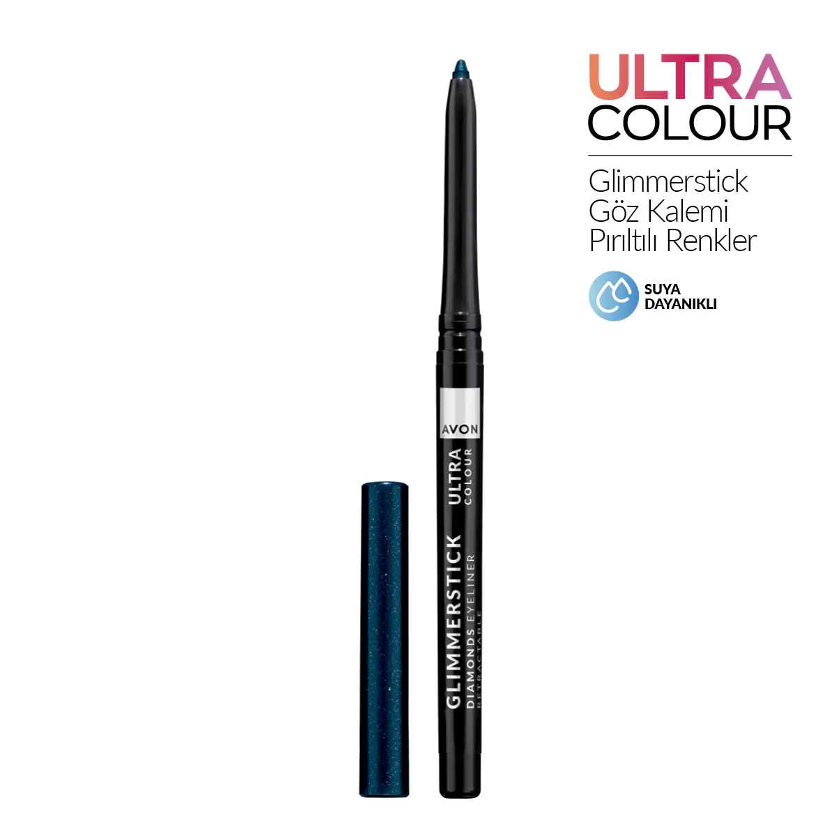 Avon Glimmerstick Lift-up Eyeliner Pencil Twilight Sparkle