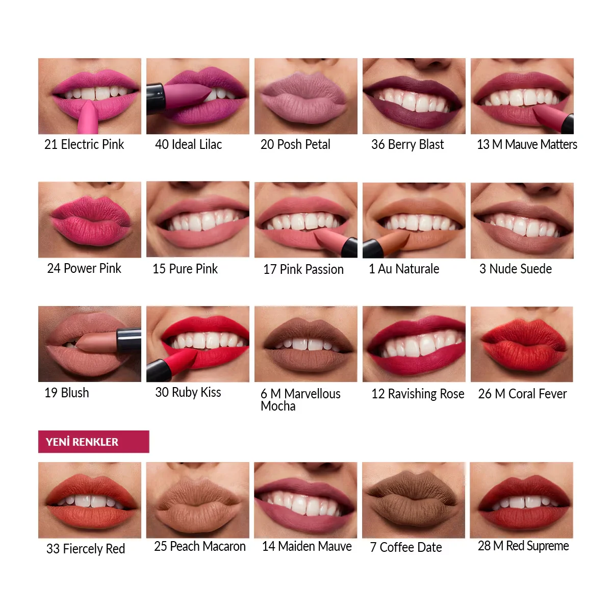 Avon Ultra Matte Lippenstift Pure Pink