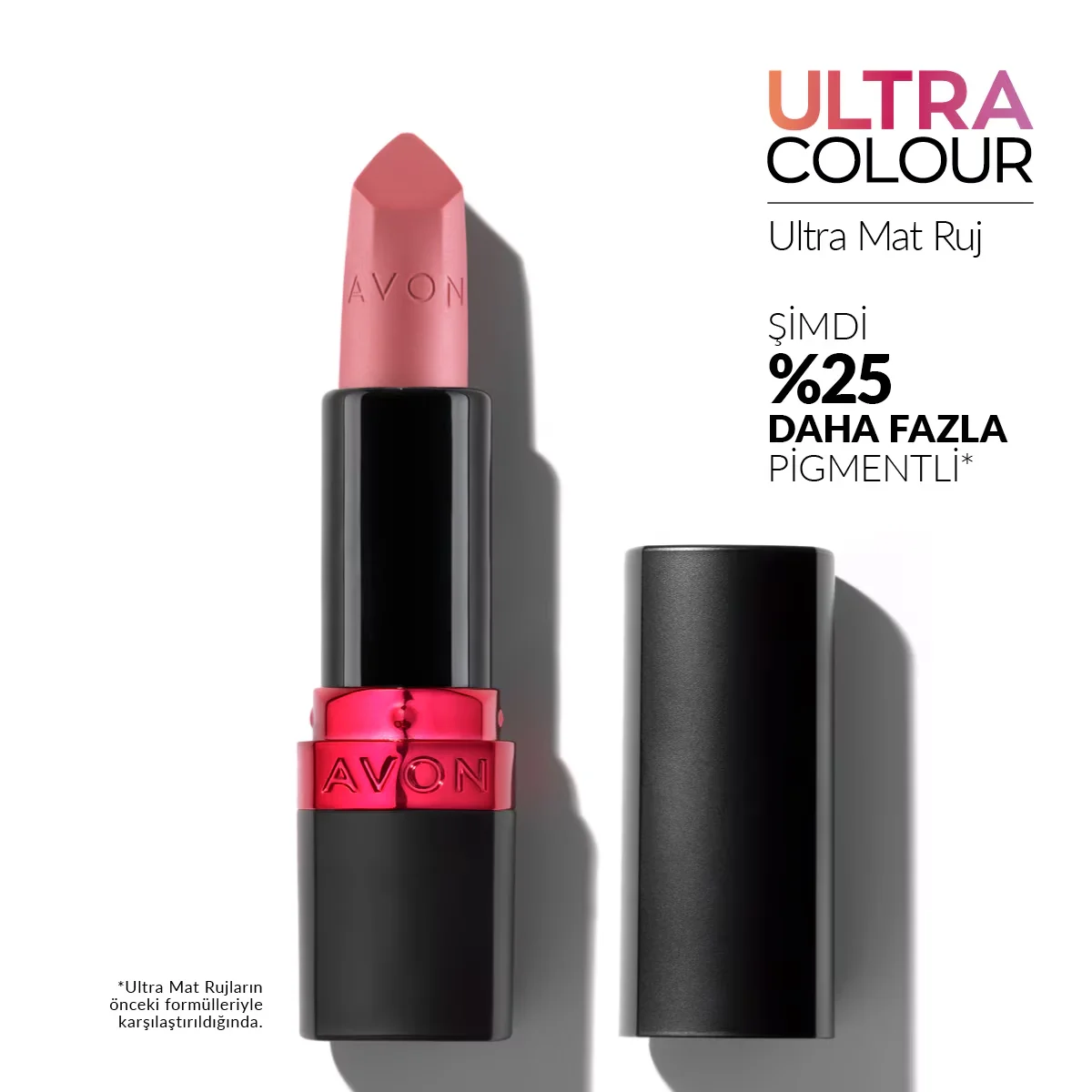 Avon Ultra Matte Lipstick Pure Pink