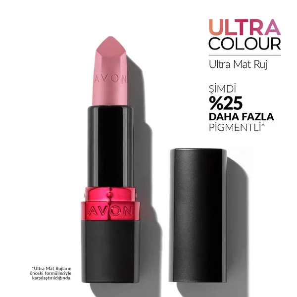 Avon Ultra Matte Lipstick Posh Petal