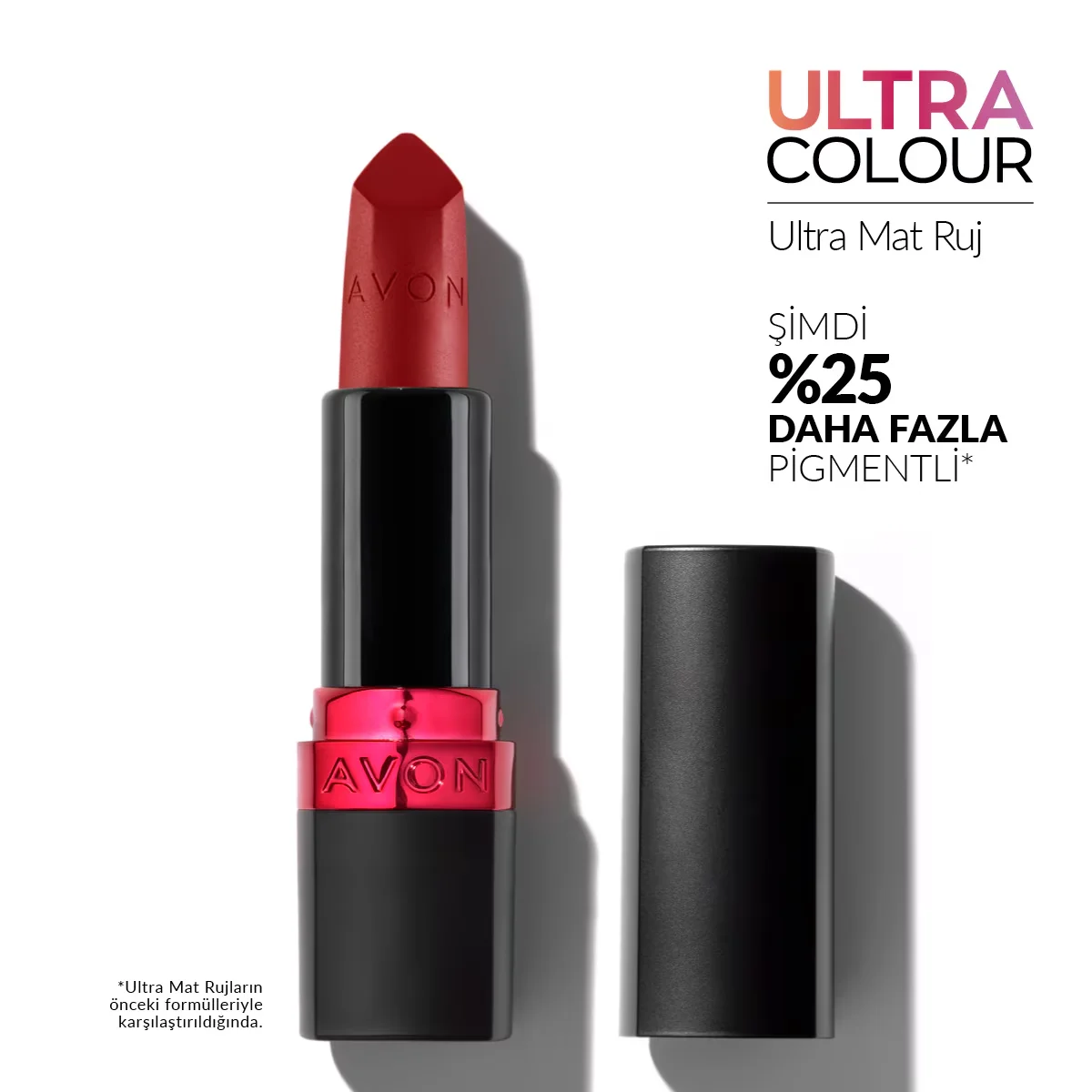 Avon Ultra Matte Lipstick Red Supreme