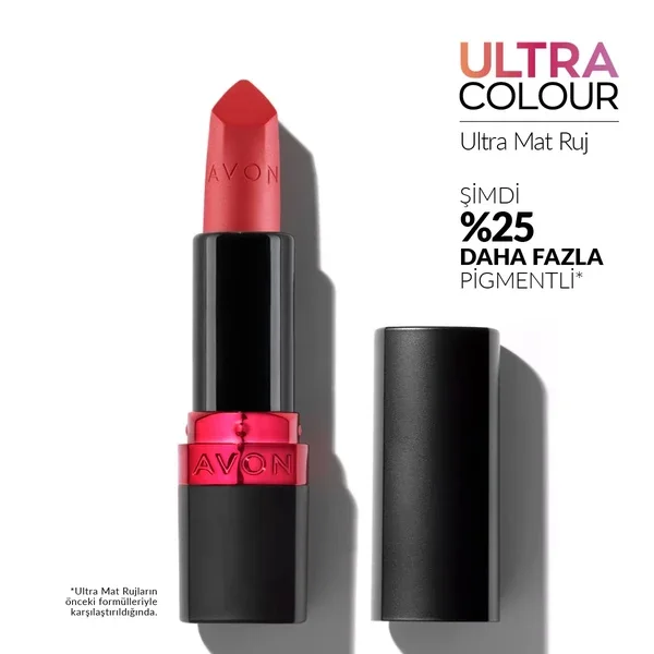 Avon Ultra Matte Lipstick Coral Fever