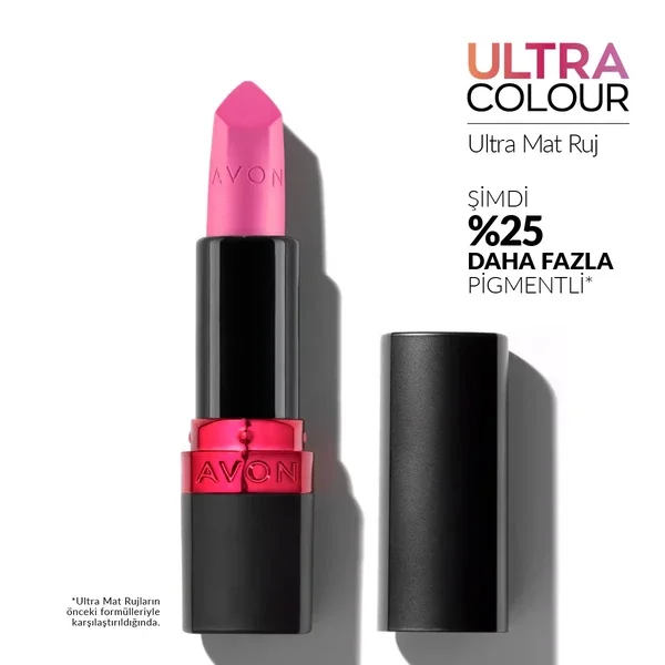 Avon Ultra Matte Lipstick Electric Pink