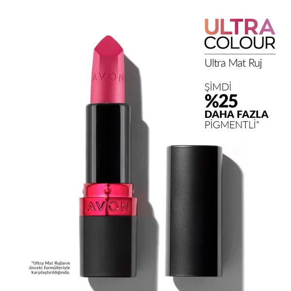 Avon Ultra Matte Lipstick Power Pink