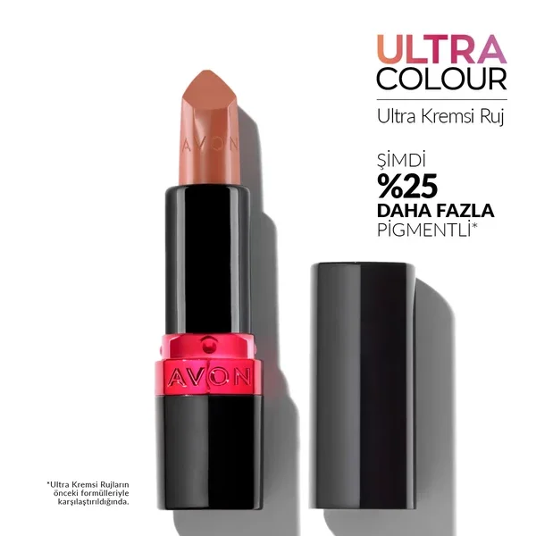 Avon Ultra Creamy Lipstick Peachy Nude