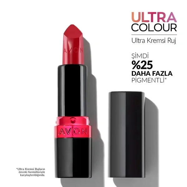 Avon Ultra Creamy Lipstick Red 2000