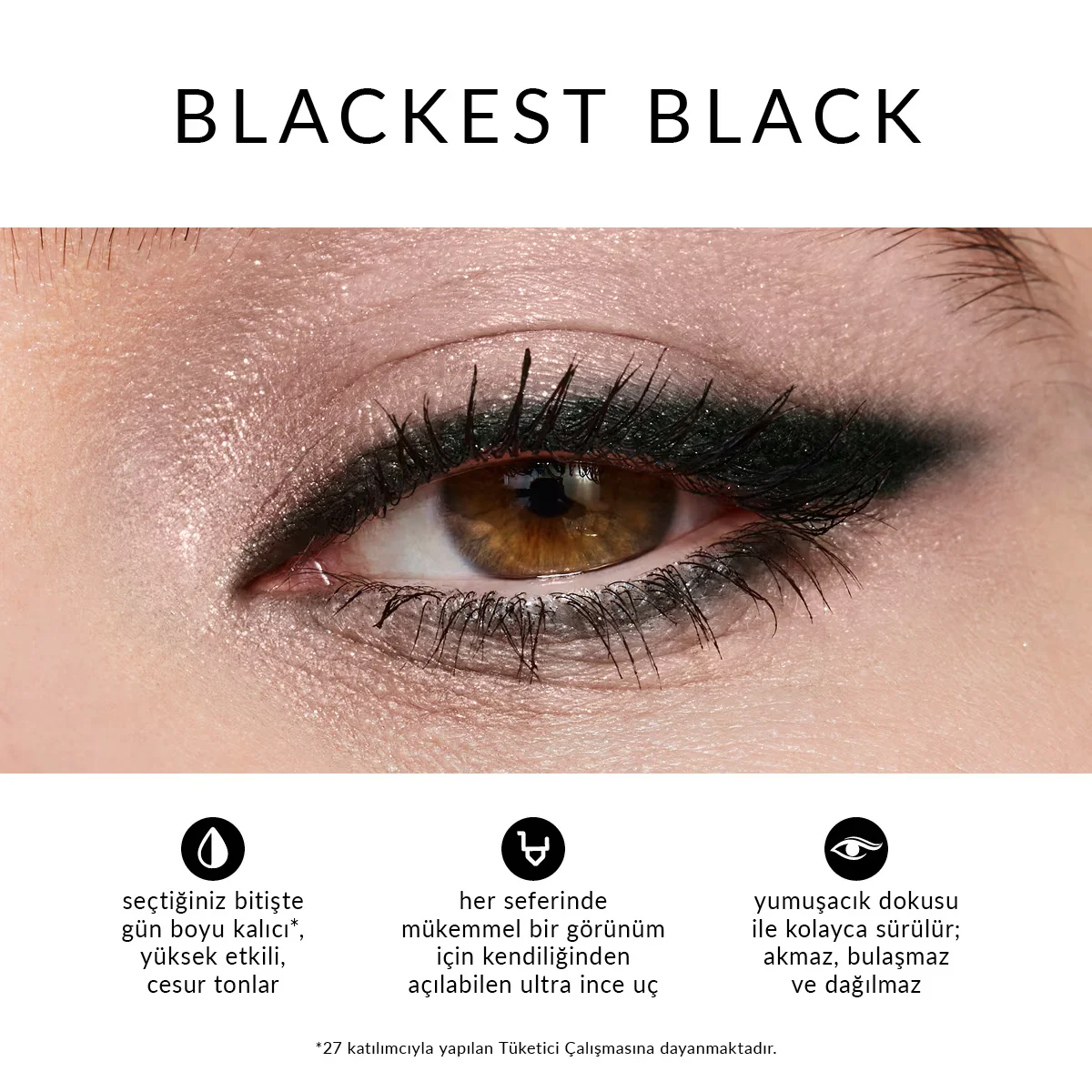 Avon Glimmerstick Lift Eye Pencil Blackst Black