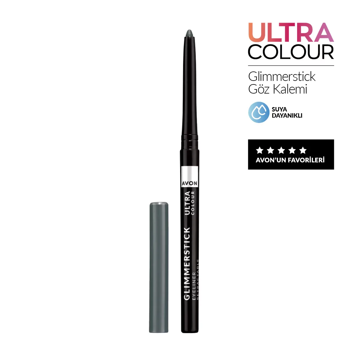 Avon Glimmerstick Lift-up Eye Pencil Saturn Grey