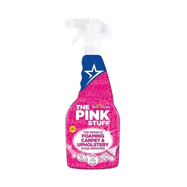 The Pink Stuff Miraculous Foam Carpet, Sofa and Upholstery Stain Remover 500 ml