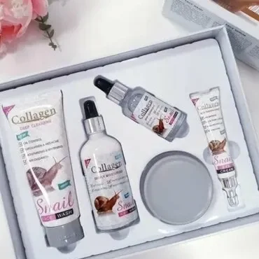 Collagen and Snail Skin Care Set - Five Products by Cosmetic Solution