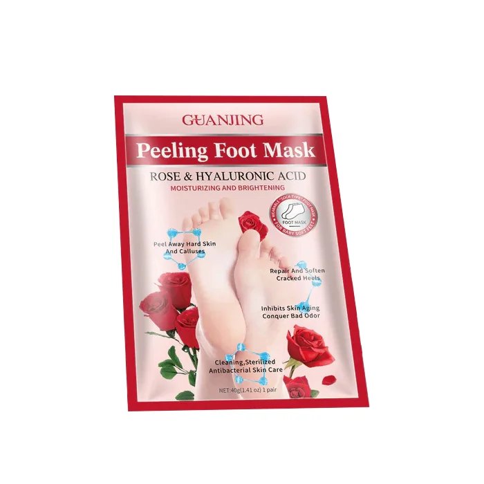 Guanjing Rose & Hyaluronic Acid Peeling Foot Mask 40 g