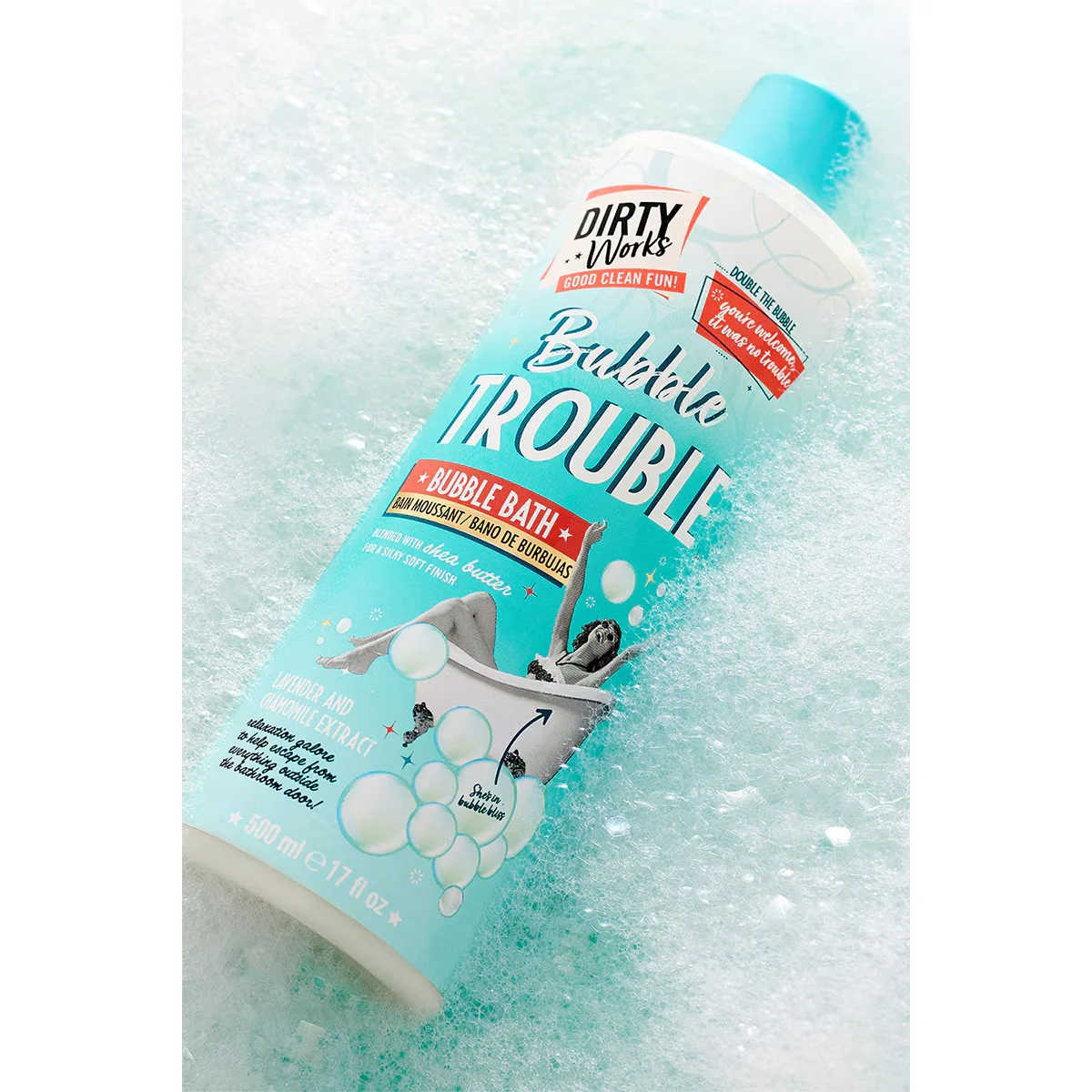 Dirty Works Bubble Trouble Bath Foam 500 ml