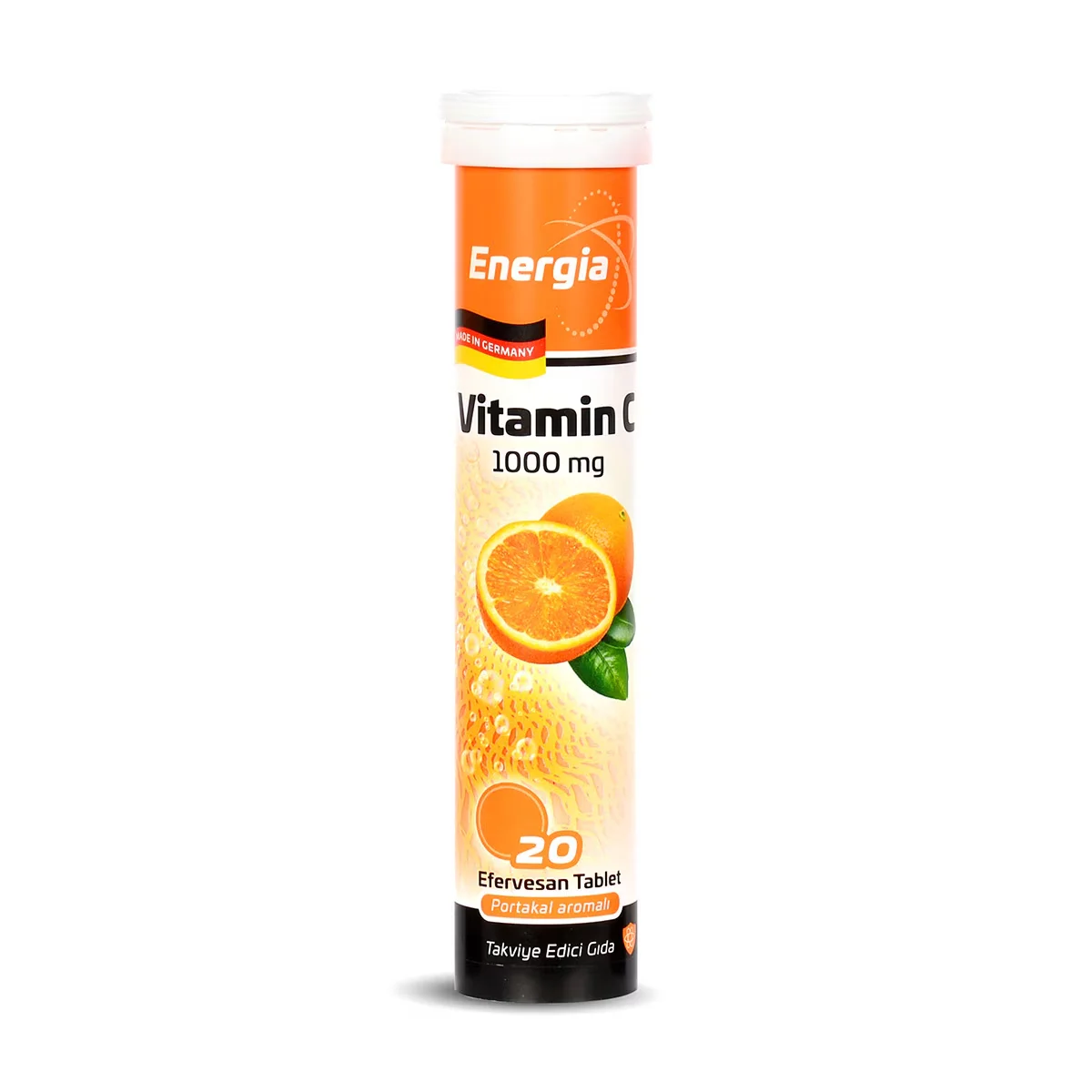 Energia Vitamin C 1000 mg Effervescent Tablets 20 pack