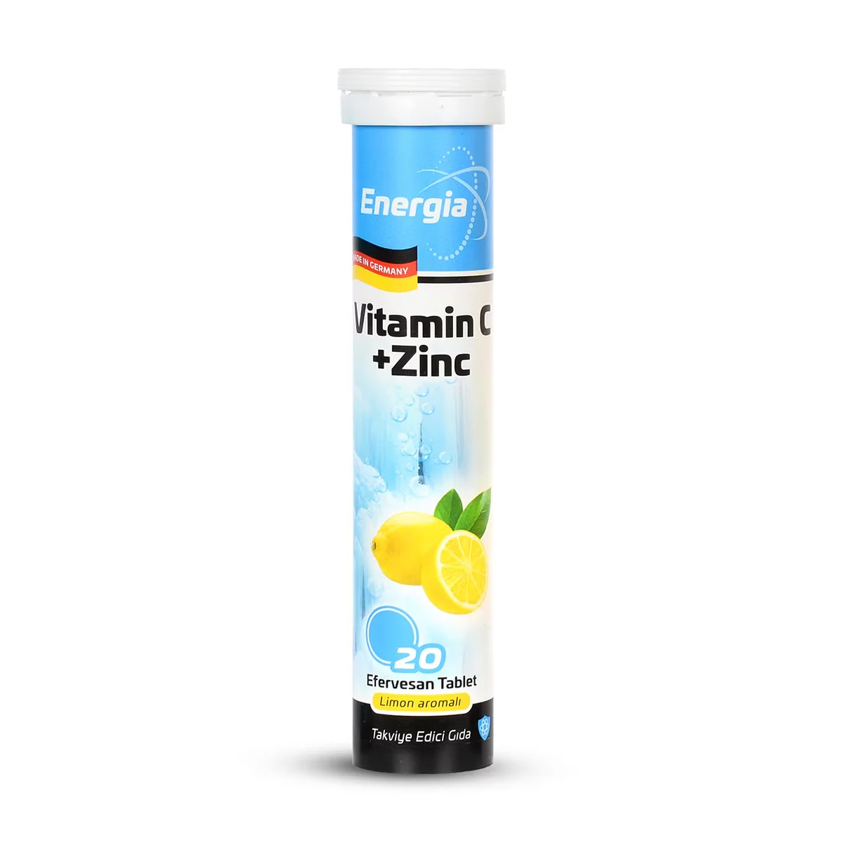 Energia Vitamin C & Zinc Effervescent Tablets 20 pcs