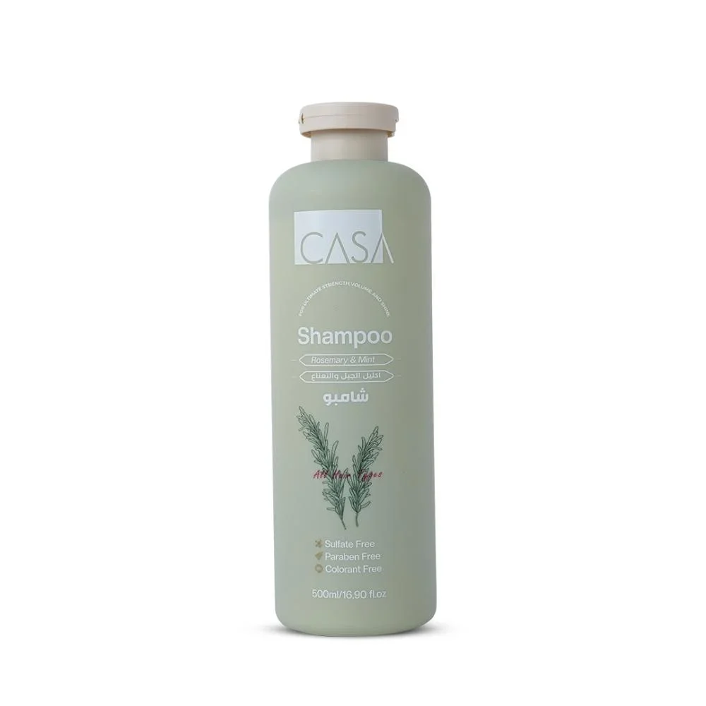 Rosemary and Mint Shampoo from Casa - 500 ml