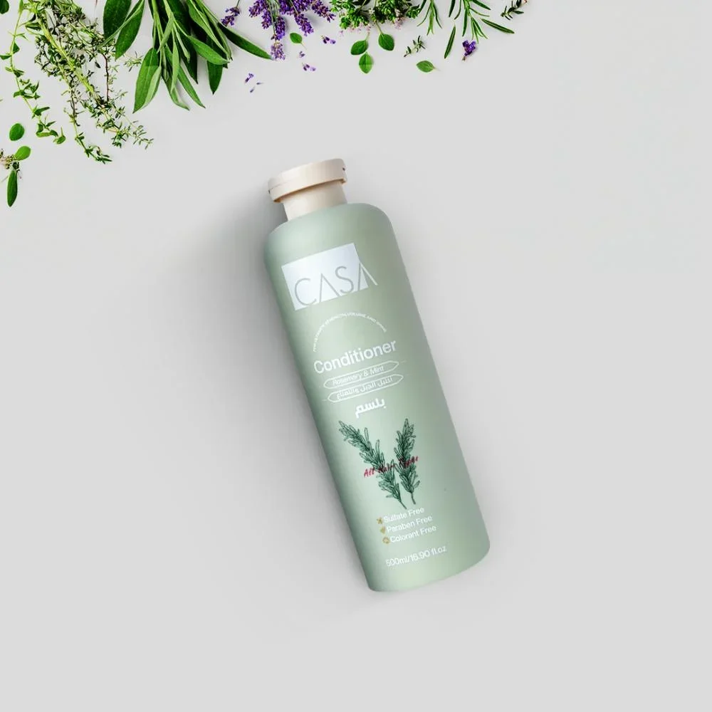 Rosmarin- und Minz-Haarbalsam 500 ml von Casa