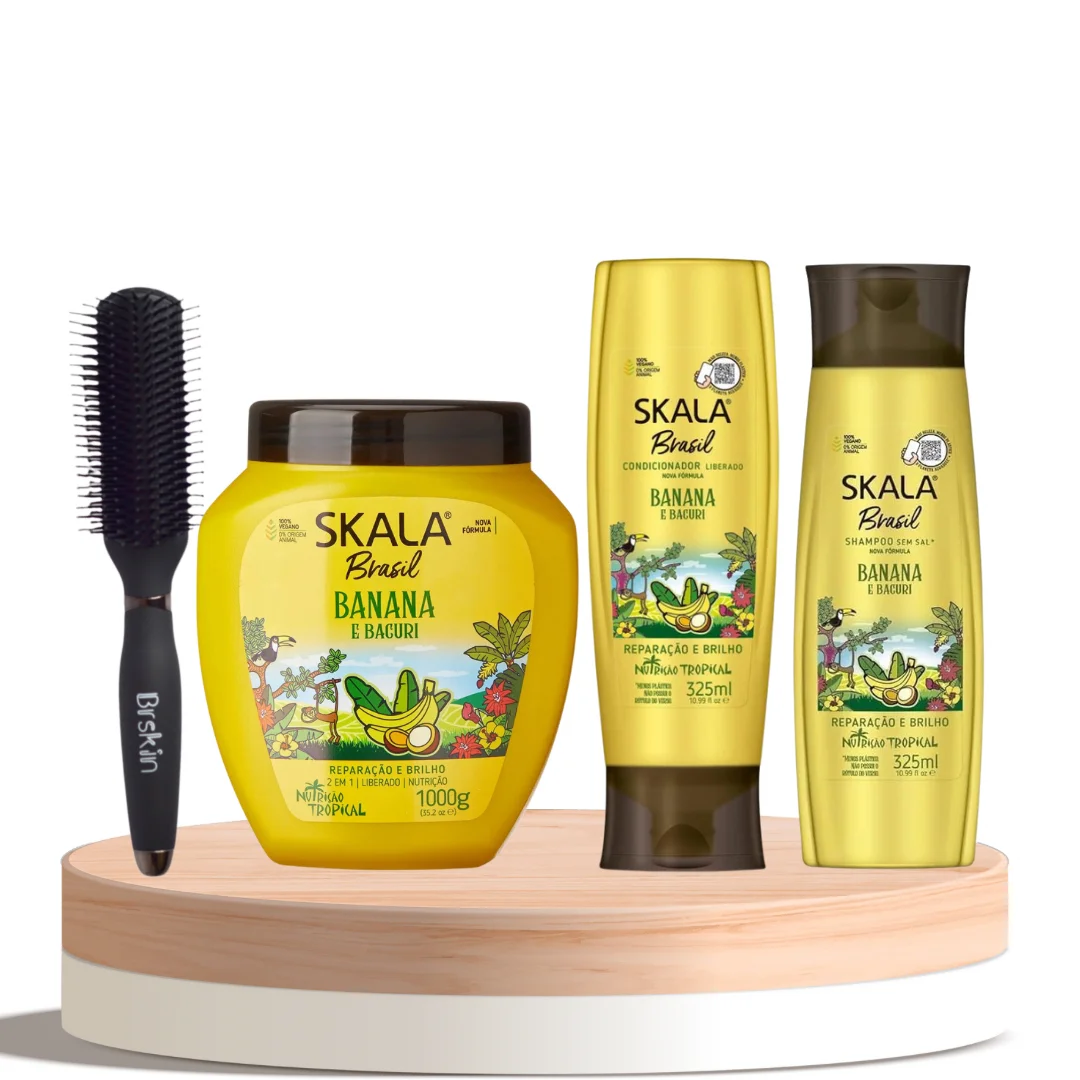 Skala Expert بوكس العناية بالشعر الكيرلي 4 منتجات