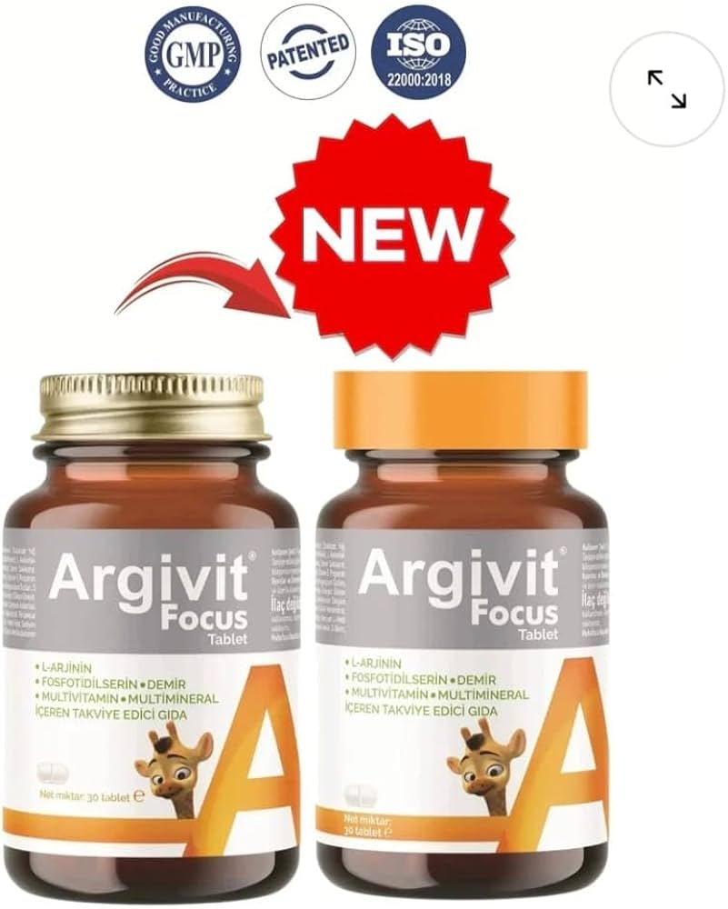 Argivit Focus Tabletten für Jugendliche - 30 Stück