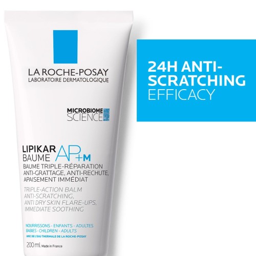 La Roche Posay Lipikar Baume Moisturizing Balsam Ap+m Dry Skin Care Cream 200 ml