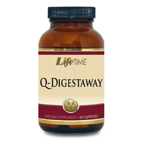 Lifetime Q-Digestaway 60 Capsules - Digestive Health Support
