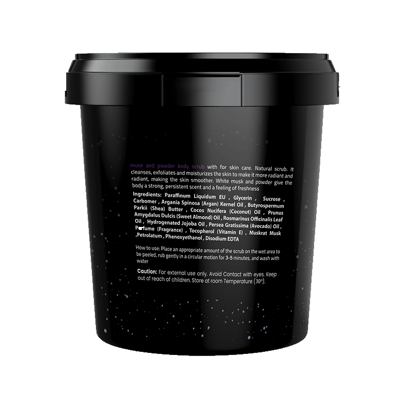 Celia Musk und Puderzucker Körperpeeling 600g von Celia