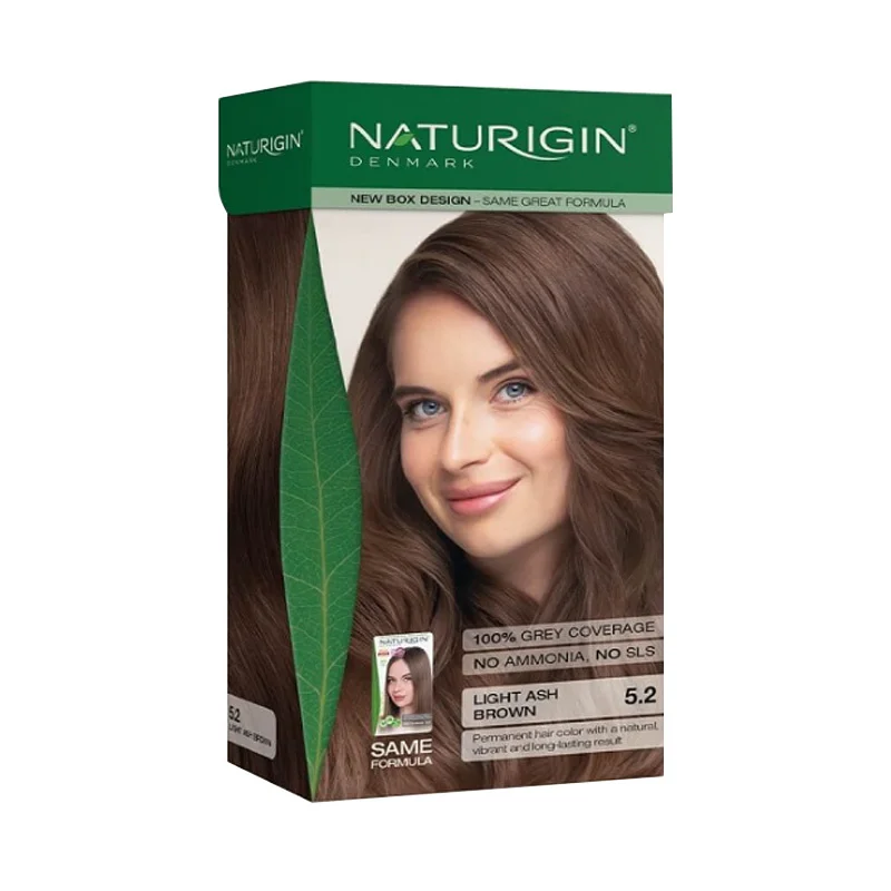 Naturigin Organic Hair Dye 5.2 light Ash Brown
