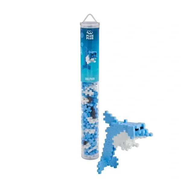 Plus Plus Dolphin 100 pcs (tube)