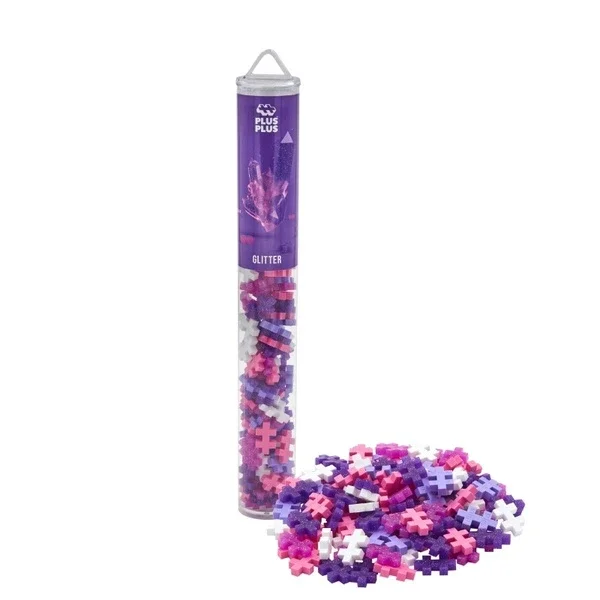 Plus Plus Glitter Mix 100 pcs (tube)