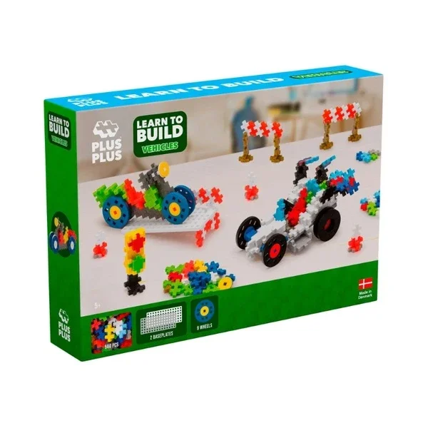 Plus Plus I Learn To Build Vehicles 500 parts