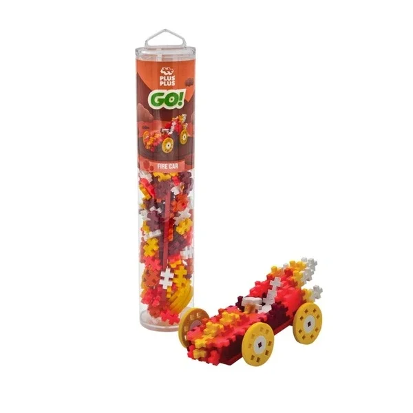 Plus Plus Colored Cars Fire 200 pcs (tube)