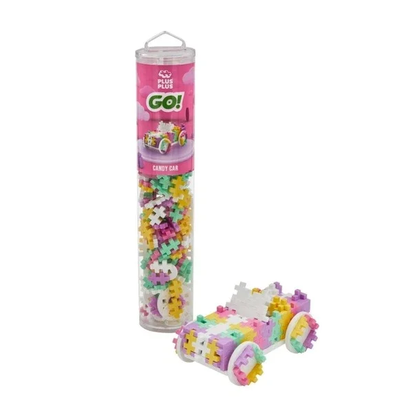 Plus Plus Colorful Cars Candy 200 pcs (tube)