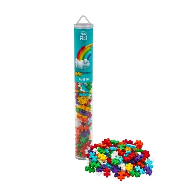 Plus Plus Rainbow Mix 100 pcs (tube)