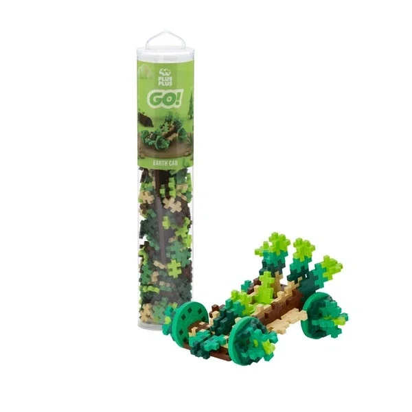Plus Plus Colored Cars Earth 200 pcs (tube)