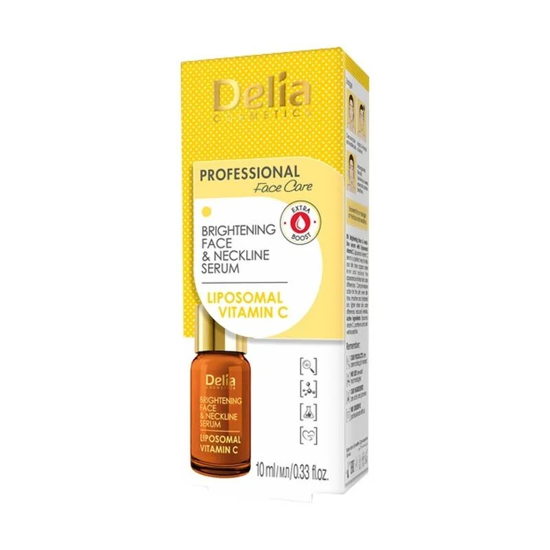Delia Professional Brightening Face And Neck Serum 10 ml