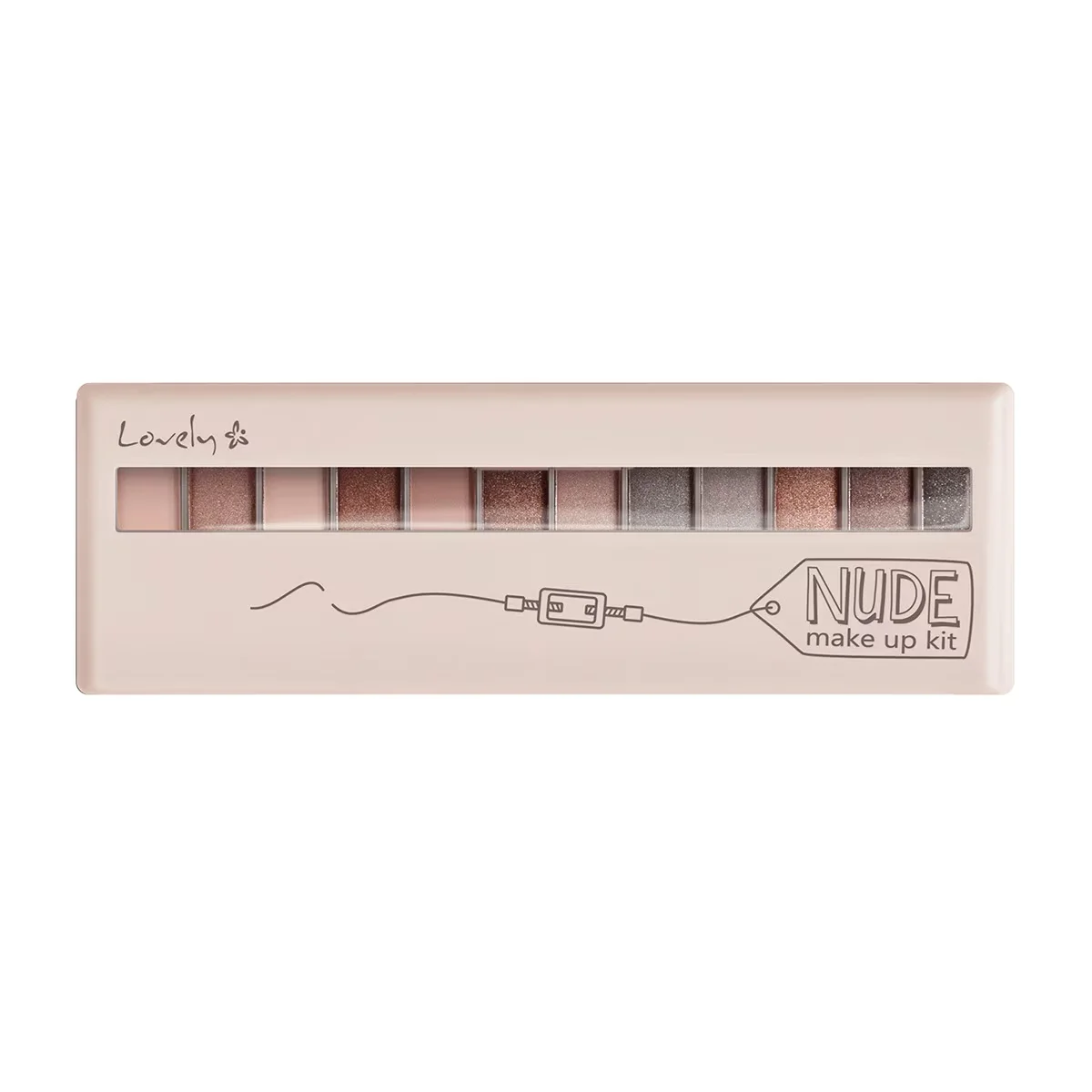Lovely Nude Eyeshadow Palette