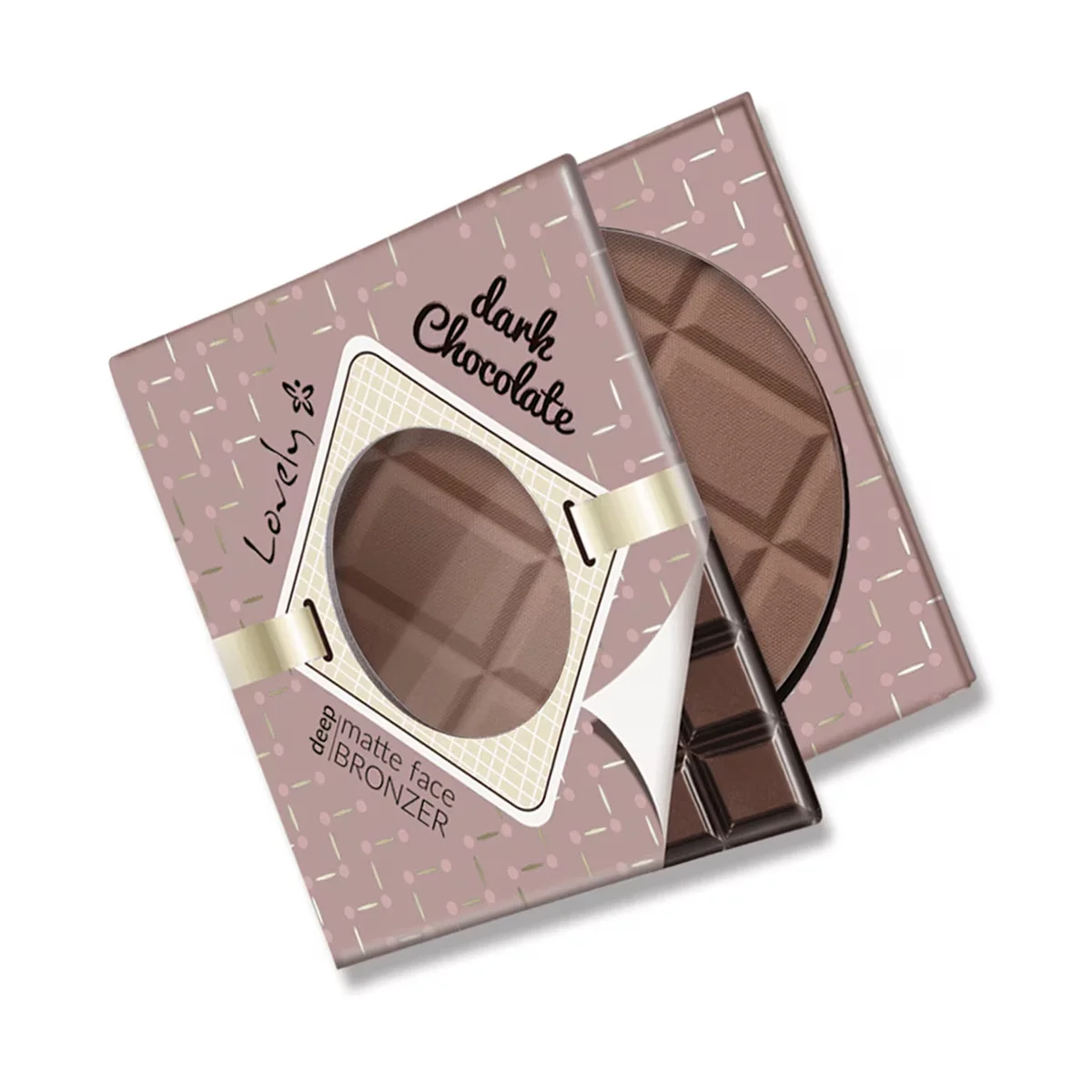 Пудра-бронзатор Lovely Chocolate Темный