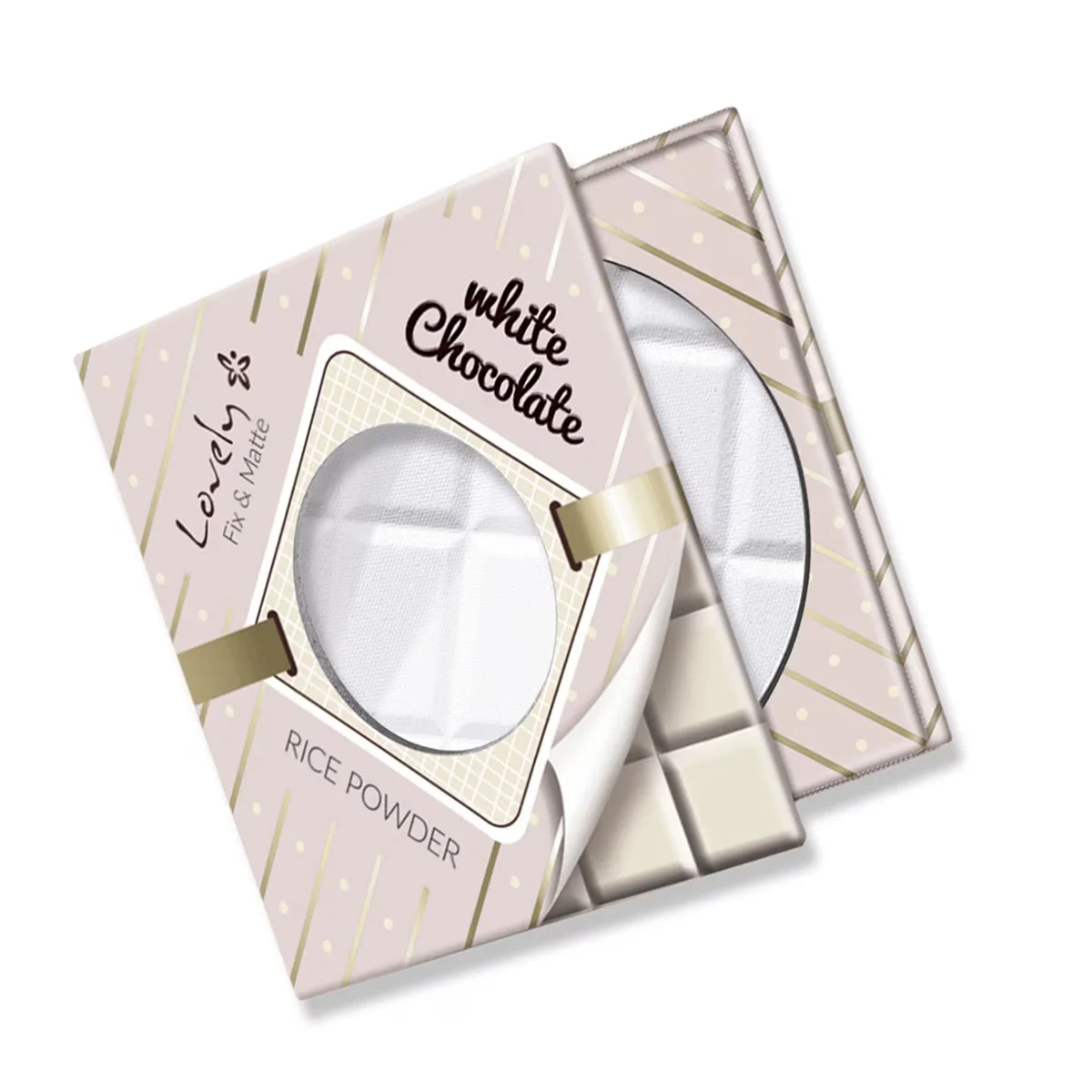 Lovely Chocolate Bronzer-Puder - Langanhaltendes Matt-Finish