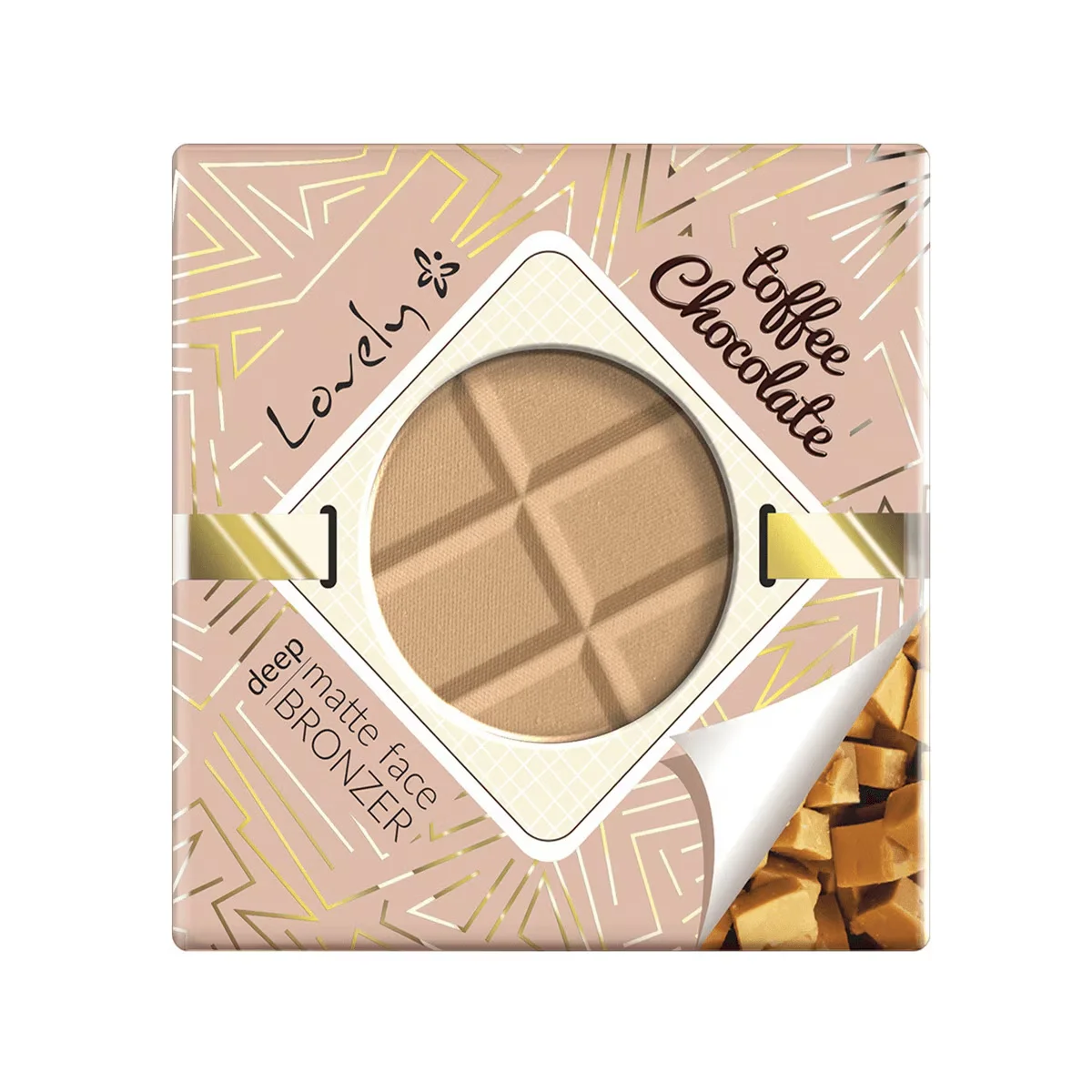 Lovely Chocolate Bronzer-Puder mit Kakaoschokolade - Toffee