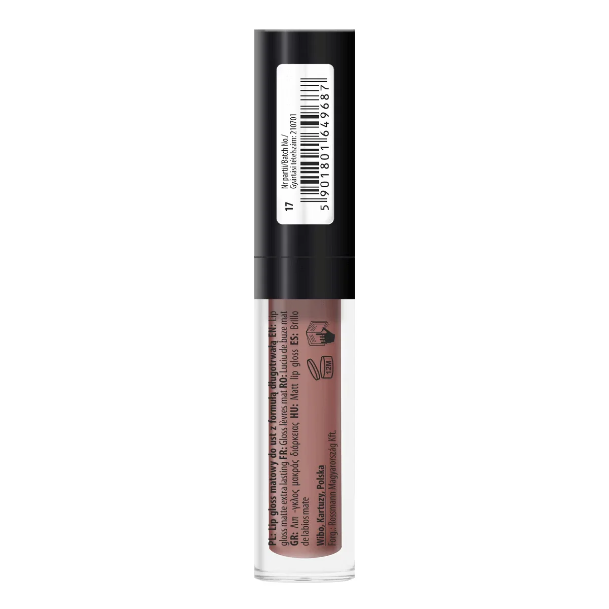 Lovely Extra Lasting Lip Gloss Nr. 17 - Trendy Matt Finish