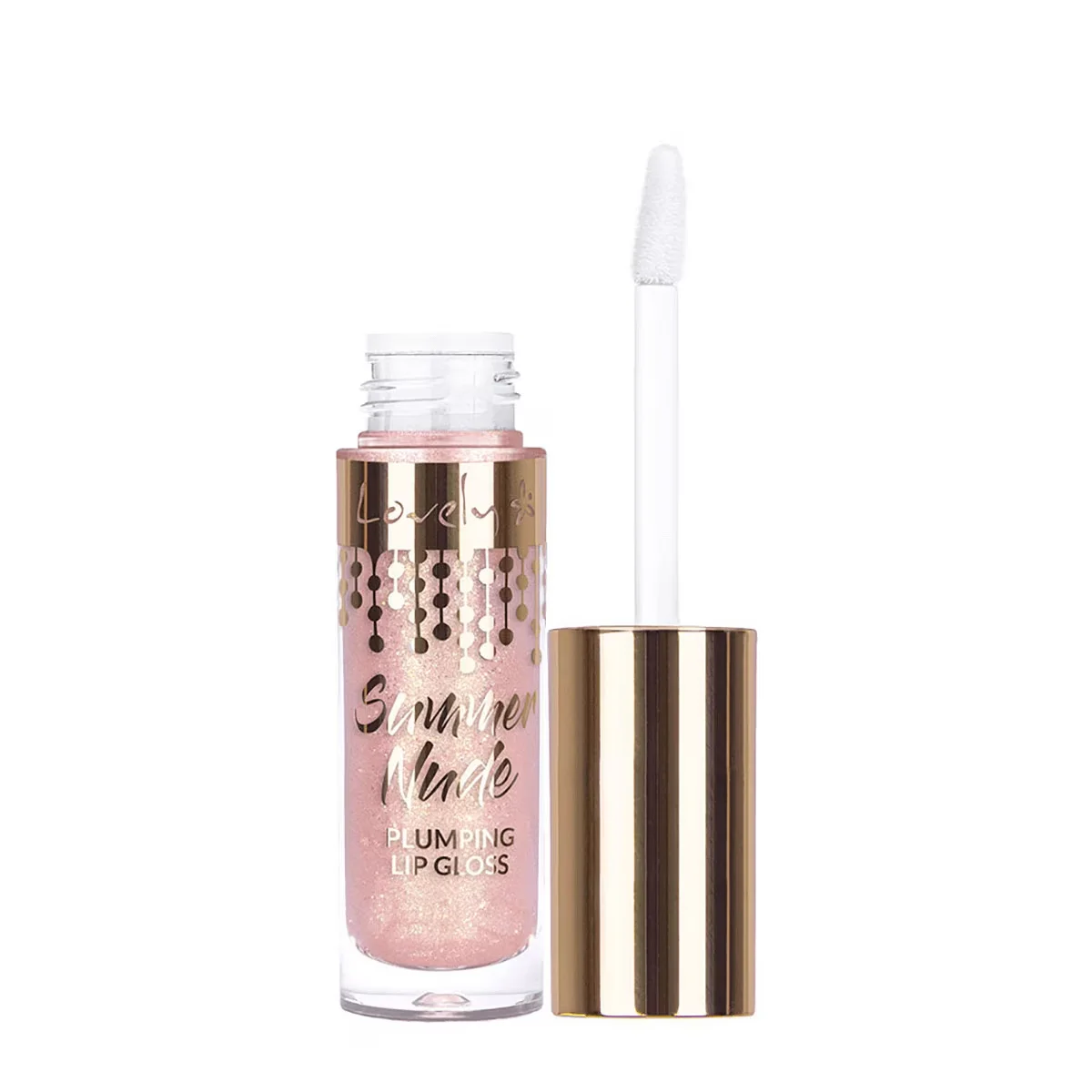 Lovely Summer Nude Lip Plumping Gloss