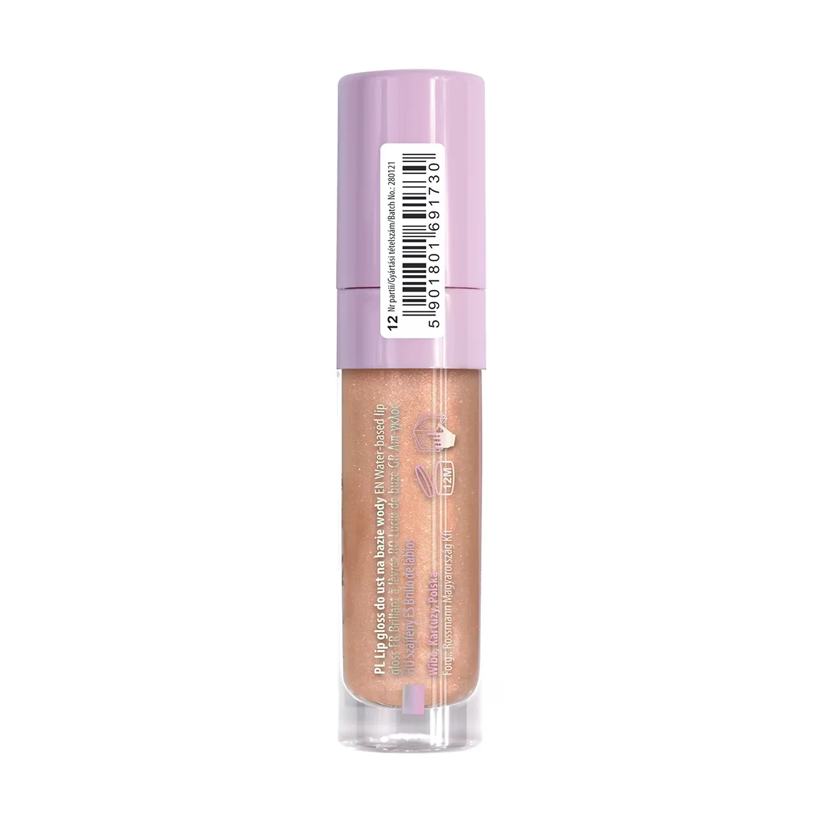Lovely H2O Nr. 12 Lipgloss - Langanhaltender Feuchter Glanz
