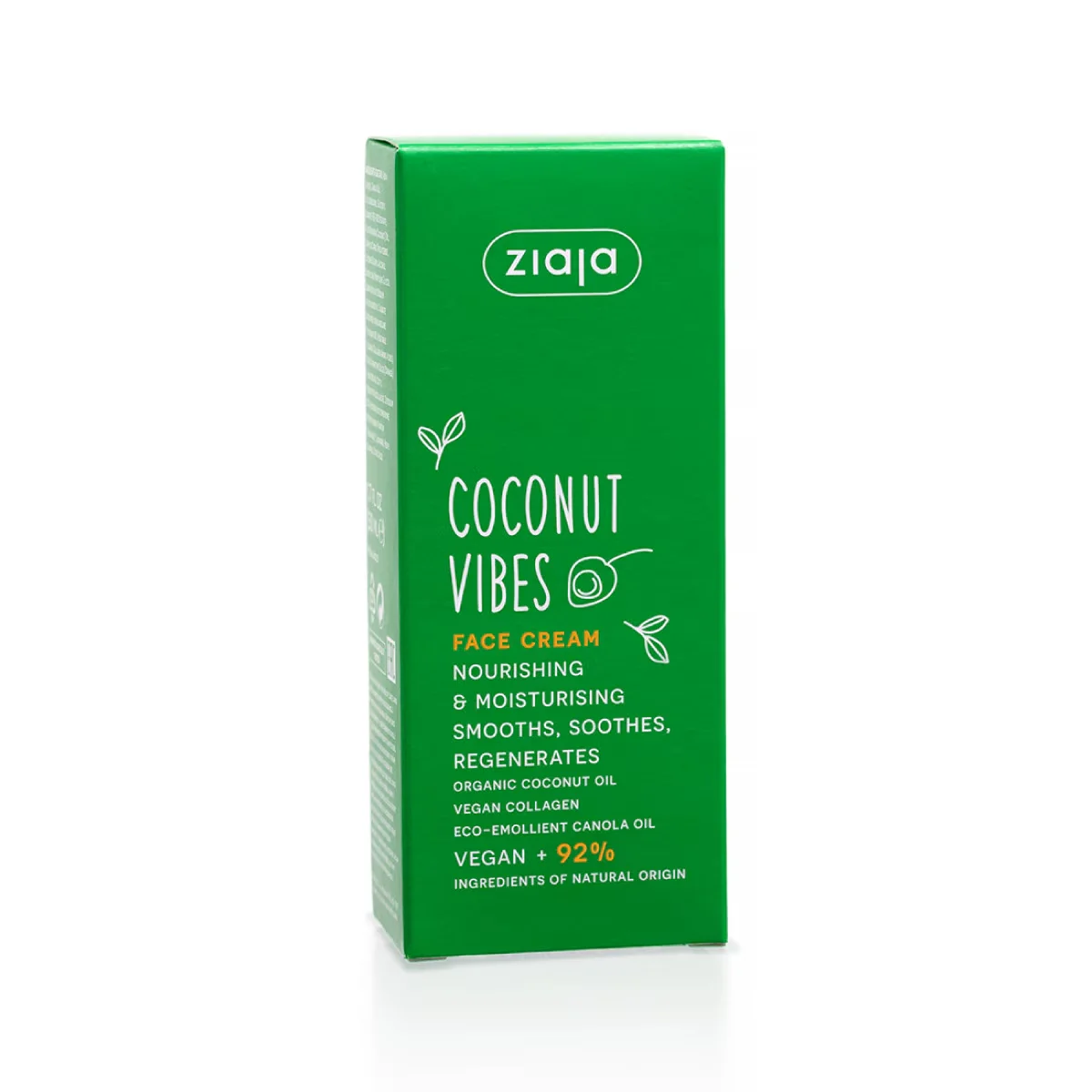 Ziaja Coconut Vibes Nourishing And Moisturizing Face Cream 50 ml
