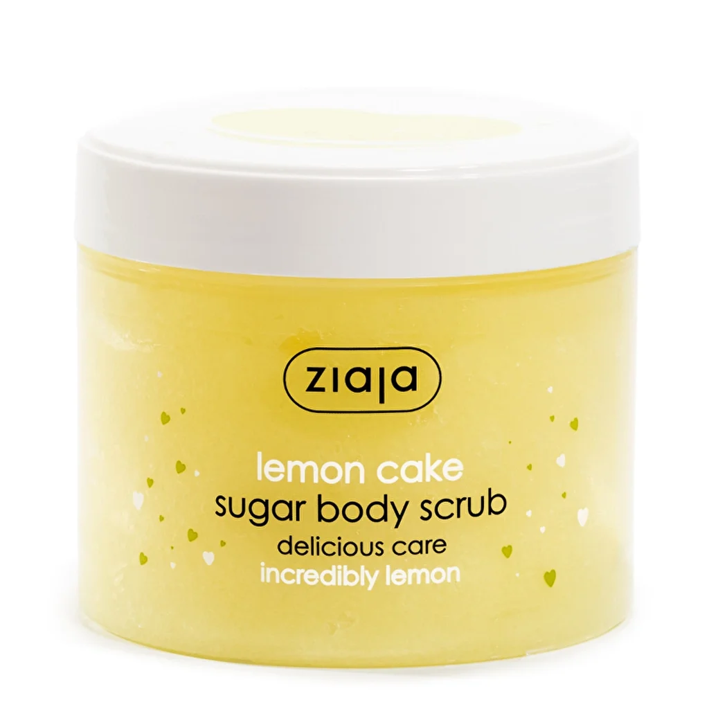 Ziaja Lemon Cake Sugar Body Scrub 300 ml
