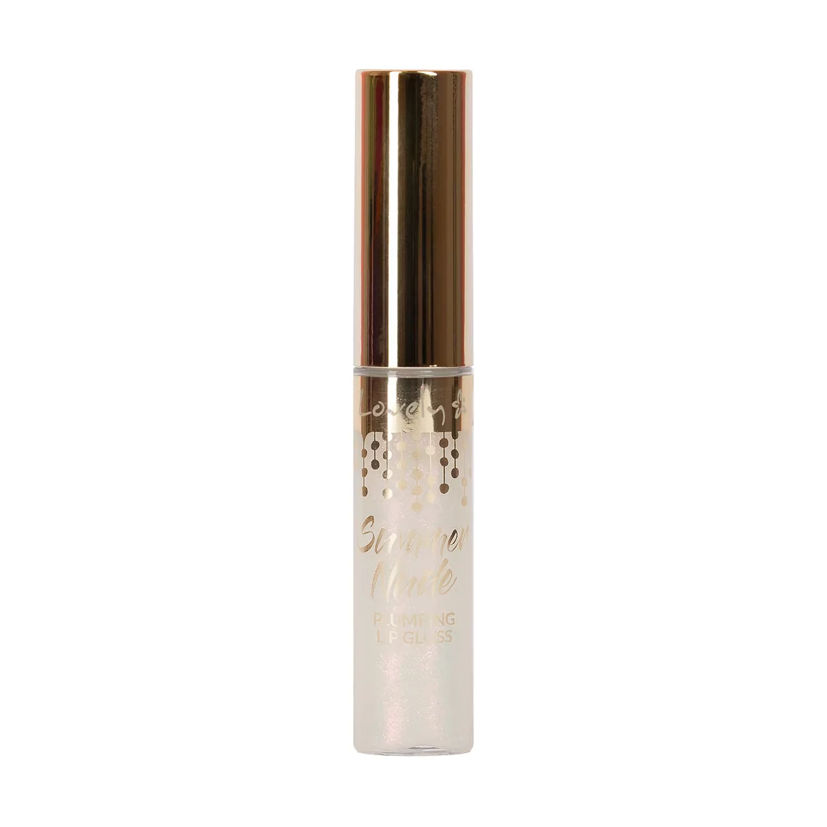 Lovely Summer Nude Plumping Lip Gloss No: 4