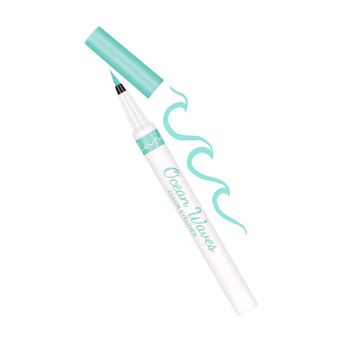 Lovely West Cost Vibe Ocean Waves Colored Eyeliner 2