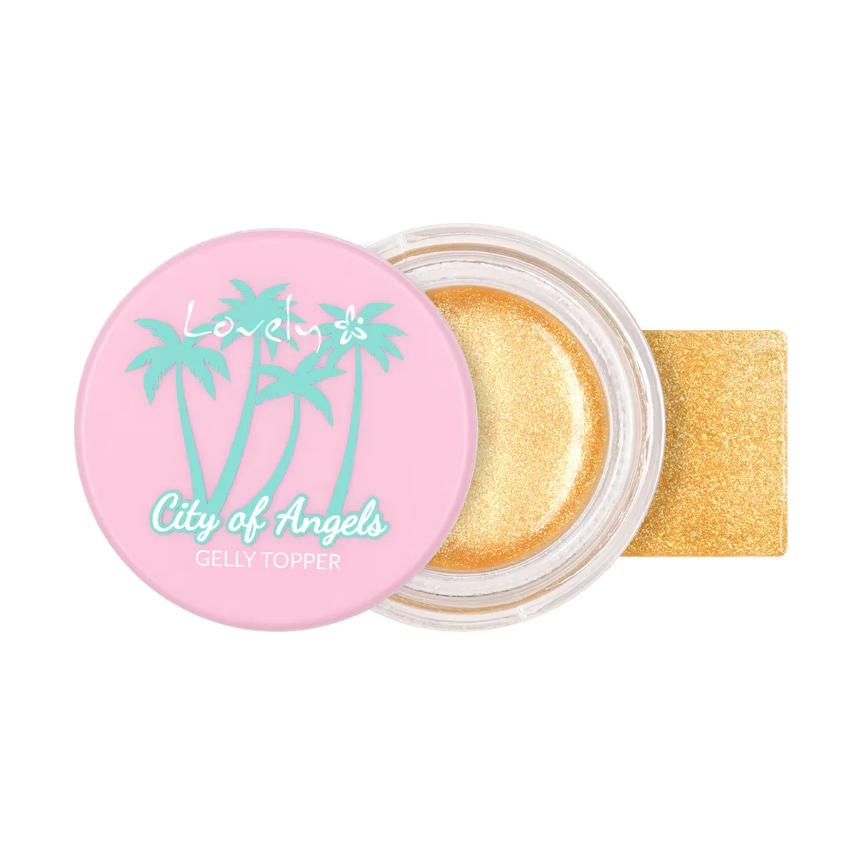 Lovely West Coast Vibe Glitzer Gel - Iridescent Augen-Make-up