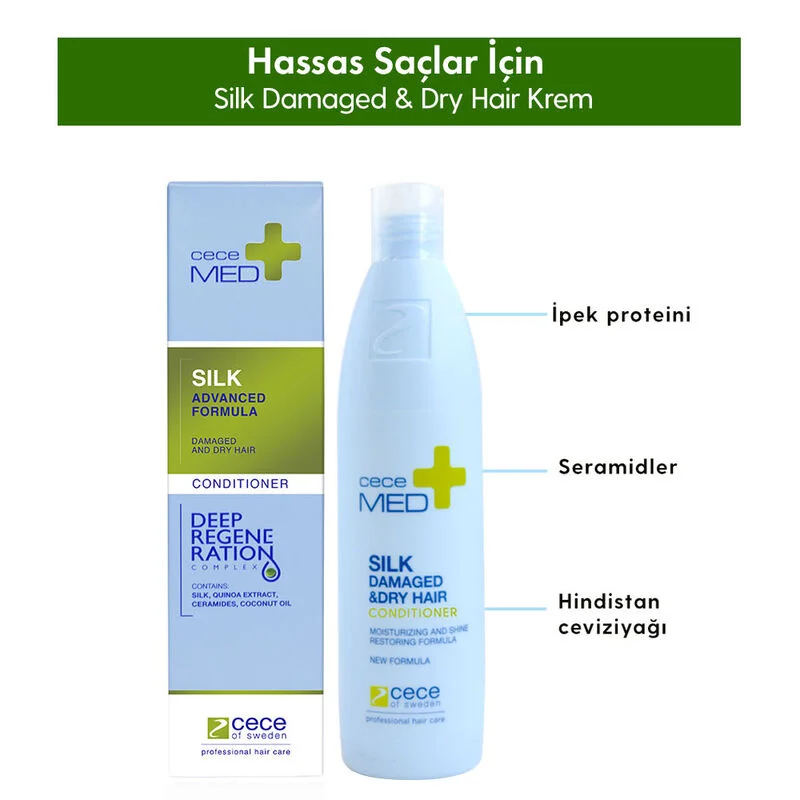 Cecemed Conditioner For Dry, Damaged And Dyed Hair 300 ml