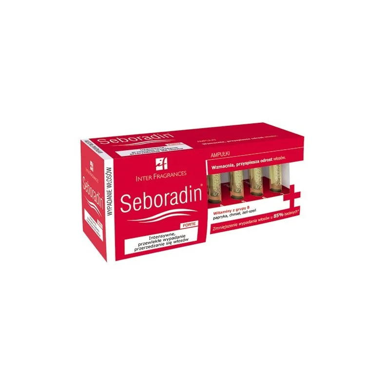 Seboradin Forte Hair Loss Ampoules 14 ampoules Of 5.5 ml