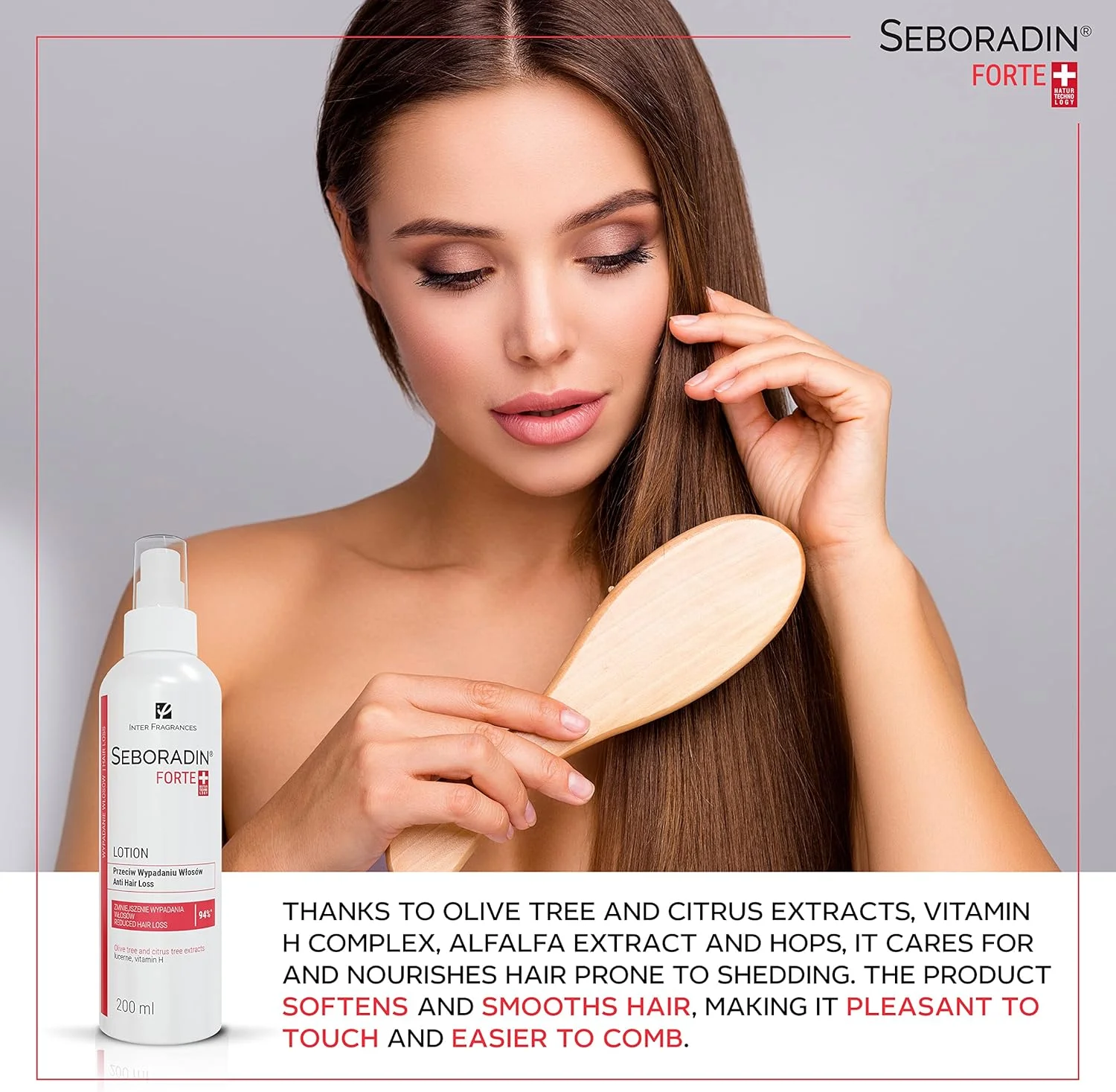 Haarstärkende und nährende Lotion gegen Haarausfall 200 ml von Seboradin